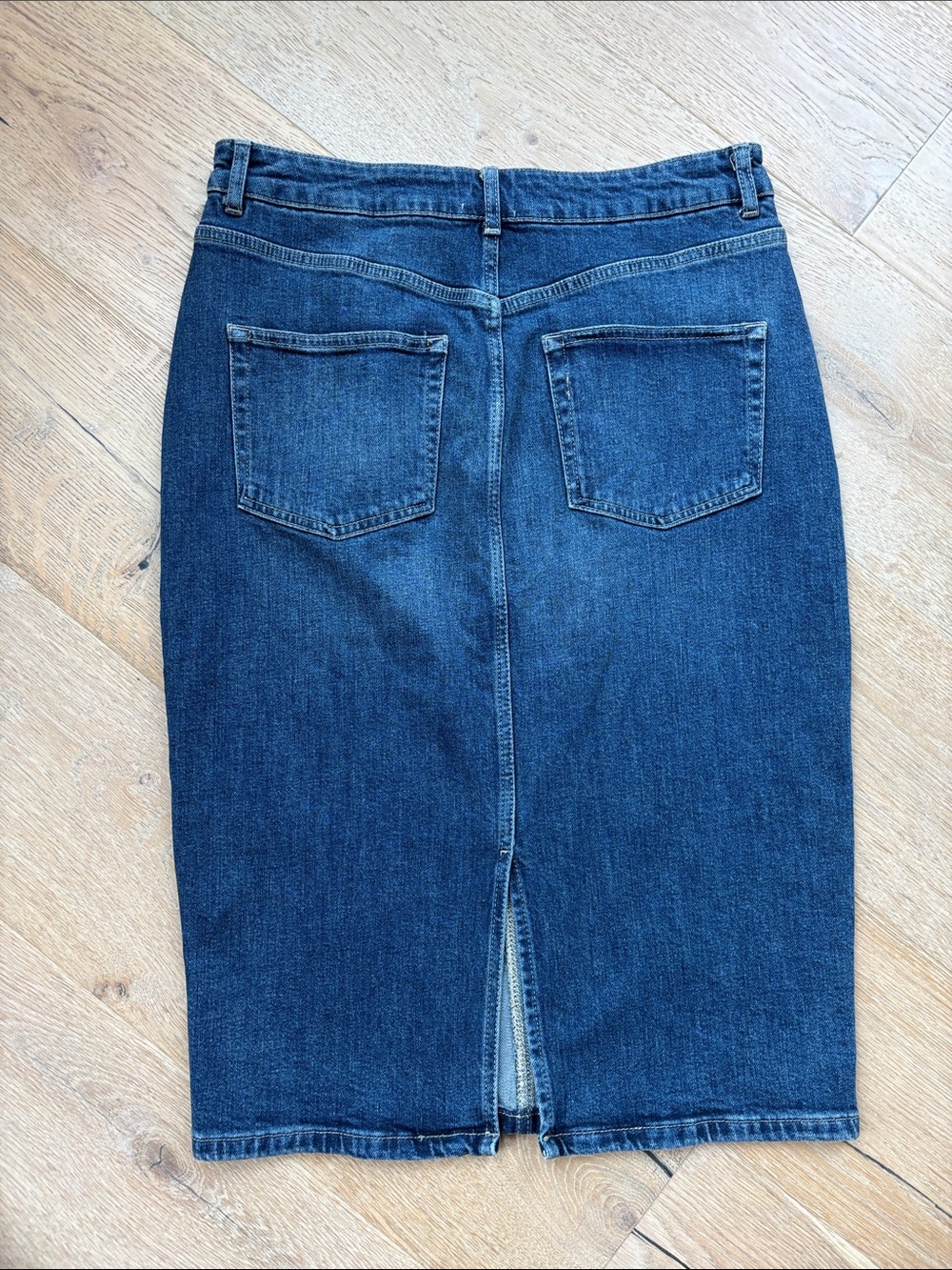 Anthropologie/Pilcro Denim Pencil Skirt Sz 8 - Picture 6 of 9